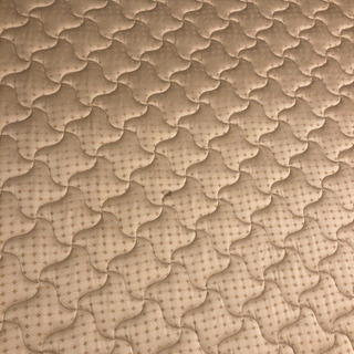 【取引中】ダブルベッド　フレーム　マットレス付　