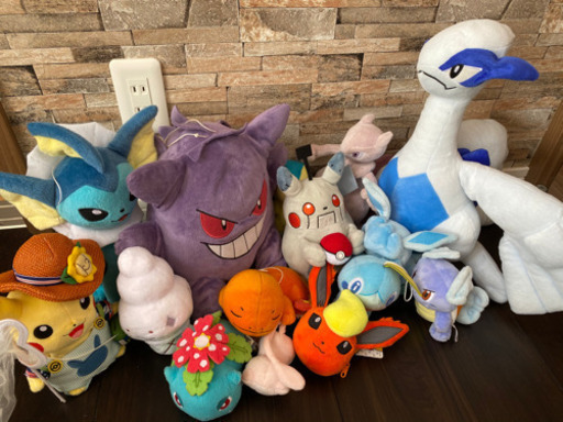 ポケモンぬいぐるみまとめ売り りくはる 春日井のおもちゃ ぬいぐるみ の中古あげます 譲ります ジモティーで不用品の処分