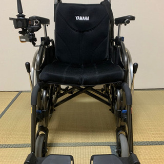 【ネット決済・配送可】ヤマハ電動車椅子