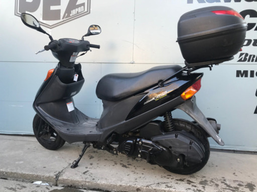 二級整備士の軽整備済み❗️アドレスv125 オイル交換済み　プラグ交換済み　ボックス取り外し可能 二級整備士の軽整備済み❗️アドレスv125 オイル交換済み プラグ交換