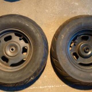 ZOOMER AF58 純正ホイ－ル前後 中古品 ZOOMER AF58 純正ホイ－ル前後 中古品