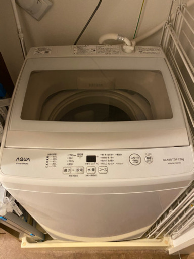 AQW-BK70G-FW 全自動洗濯機 フロストホワイト 7.0kg