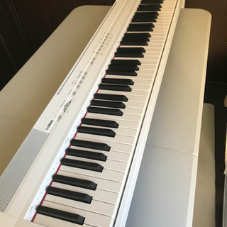 ヤマハ電子ピアノ　Ｐ105 白