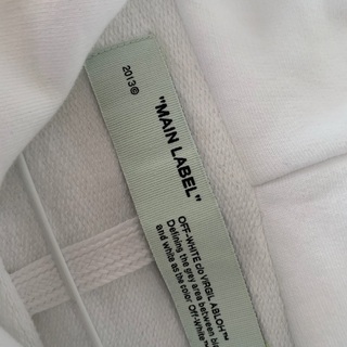 新品 OFF-WHITE パーカーＭ