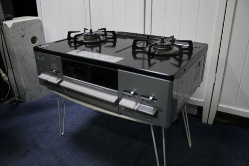 R2602) NORITZ 中古ノーリツ LG2260L ピッタリフィット 2口ガスコンロ 都市ガス用 左強火力 Siセンサーコンロ 2018年製! ガス台 店頭取引大歓迎♪