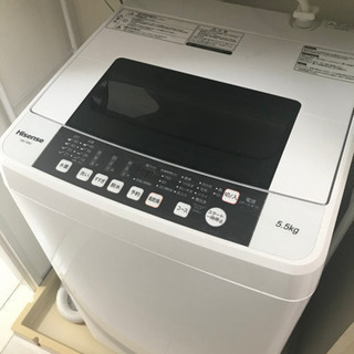 『2020年製』美品洗濯機💡5000円　5.5kg