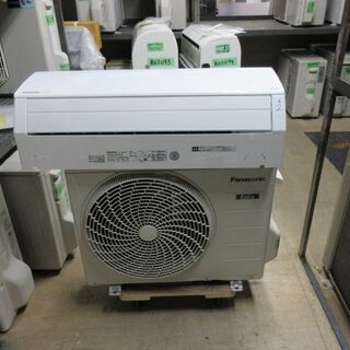 K02095 パナソニック 中古エアコン 主に6畳用 冷2.2kw／暖2.2kw