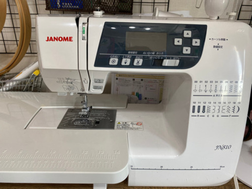 ジャノメコンピューターミシン　JN810