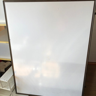 屋内使用大き目　ホワイトボード　W1200×H900　　中古無料