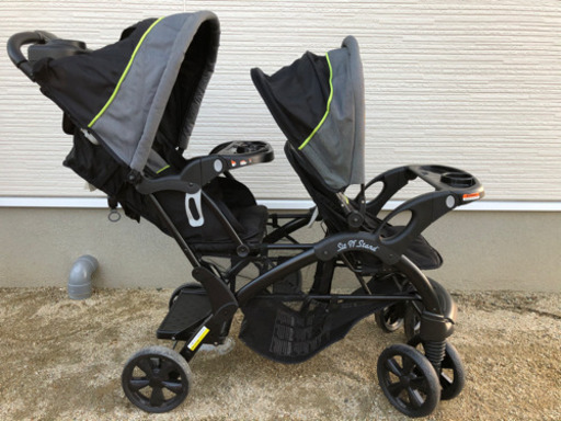 2人用ベビーカー 美品 取り外し可能 シット＆スタンドダブル 【公式通販】