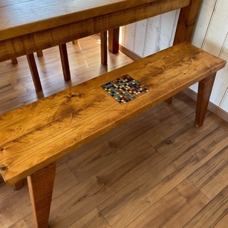 ダイニングテーブル　セット　オーダーメイド　タイル