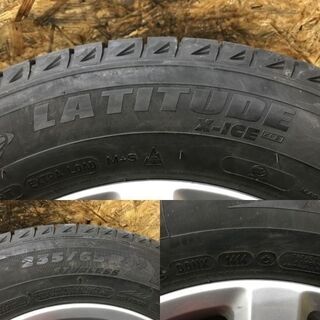 MICHELIN X-ICE XI2 235/65R17】スタッドレス【VW トゥアレグ 純正 