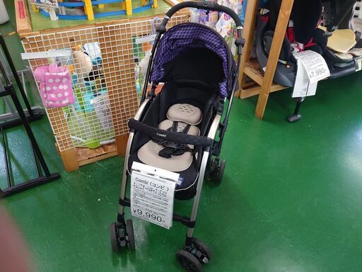Combi(コンビ)　ベビーカー　ネムリエオート4キャス　UE－630 【愛品倶楽部柏店】