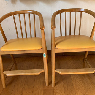 【ネット決済】天然木製子供椅子