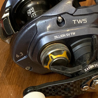 ダイワ　ジリオン SV TW 106SV-H ハンドル交換　　バスリール