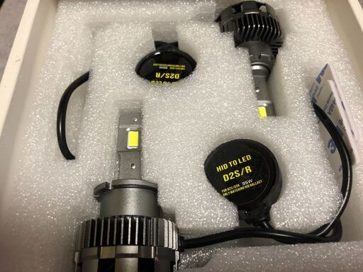 D2S LED ヘッドライト OPPLIGHT新型  純正HIDをLED化 ポン付け