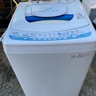 TOSHIBA洗濯機6KG