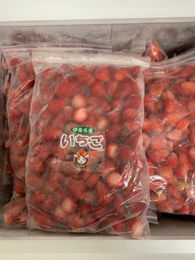 1kg売りも可能！沖縄県産の冷凍イチゴ10kg（良品です！）