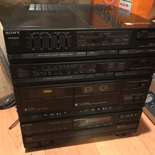 【近日処分】SONY XO-V505 オーディオデッキセット ジャンク