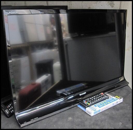 値下げしました！19800円→11000円 シャープ 32型 液晶テレビ 人気モデル マルチリモコン付き 2013年製