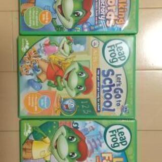 【お譲りします】leap frog英語DVDセット