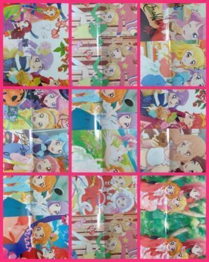 けいおん(K-ON!) アイカツ ゲゲゲの鬼太郎 折りたたみアニメピンナップポスター まとめ売り