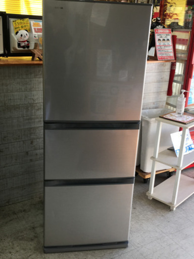 【クリーニング＆メンテ済み】東芝TOSHIBA　GR-M33S　3ドア冷蔵庫　2018年製
