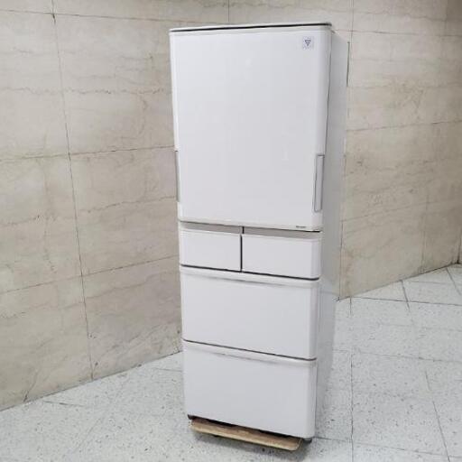 ■配送・設置可■2015年製 SHARP シャープ 5ドア 384L ノンフロン冷凍冷蔵庫 SJ-PW38A-C 自動製氷 プラズマクラスター 左右どっちもドア
