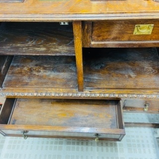 💘🦍【🌸昭和レトロ🌸】レトロ アンティーク 棚 収納棚 引き出し 木製 飾り棚🦍🌸