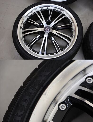 ENKEI ALTERNATIVE STRUCTURE SERIES SUPREME 19×8J 5H 114.3 +38 225/35R19(T1497ktxY)