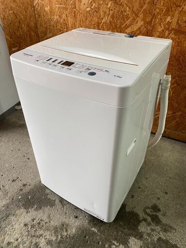 F1813　ハイセンス　洗濯機　4.5㎏　2019年