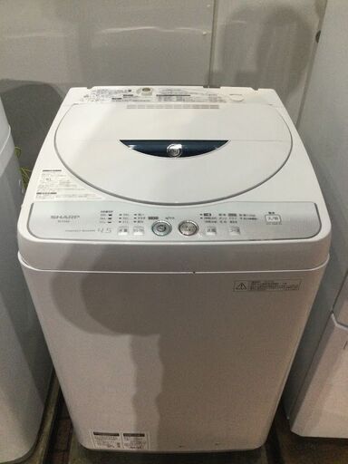 【安心6ヶ月保証付】SHARP 全自動洗濯機 ES-FG45L-H 2013年製【ﾄﾚﾌｧｸ桶川店】