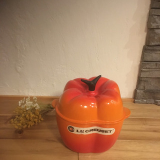 ル.クルーゼ鍋　オレンジ　かぼちゃ　パンプキン　