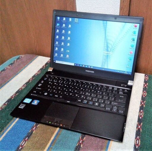 良品✨/13.3型/軽量1.4kg♪/高性能Core i3/快適♪メモリ4GB/光速☆彡SSD120GB/HDMI/すぐ繋がるWi-Fi/マイク/すぐ使えるWindows10/Microsoft Office 2019✎/点検整備清掃済み/パワースリムモバイル dynabook R731 No.10120