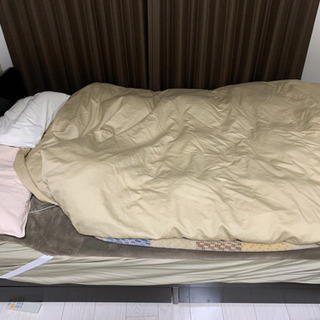 フランスベッド（セミダブル）　マットレス＋ベッドフレーム