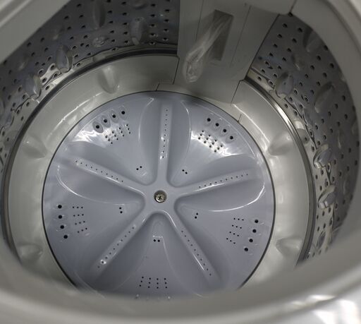 美品 シャープ 全自動 洗濯機 ES-GE45R 4.5Kg タイプ ベージュ 幅52cm