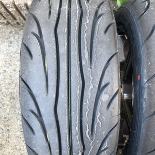 P1レーシング4H 4穴 PCD114.3 16インチ 7J オフセット43 NS-2R 205/45R16 2本　コルトラリーアート インテグラ　シルビア　z27ag s13 