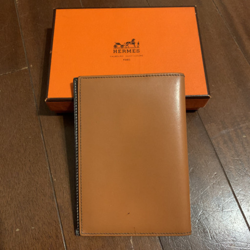 HERMES アドレス帳カバー キャメル
