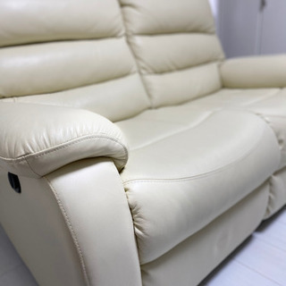 他サイトで売れました①ニトリ　リクライニングソファ　ソファカバーセット