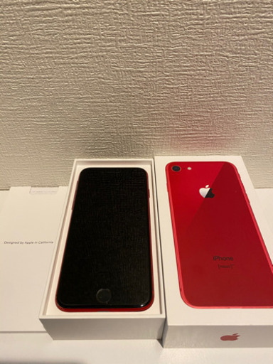 【最終値下げ】iPhone8 RED 256GB 赤