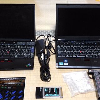 無料 (ジャンク・部品取用)ノートパソコンThinkPad X4...