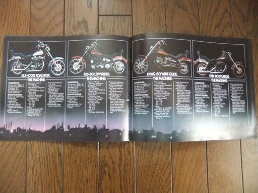 ハーレーダビッドソン「1981年総合カタログ」英語版C