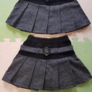 【ネット決済】100cm　プリーツスカート