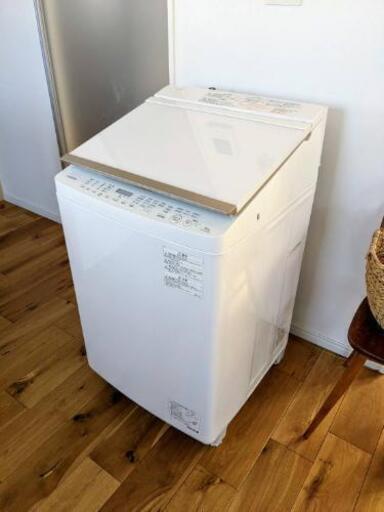 東芝 縦型洗濯乾燥機 洗濯10kg 乾燥5kg AW-10SV5-W 2017年製 | www