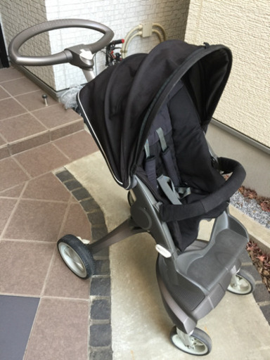 STOKKE XPLORY ストッケ エクスプローリー ベビーカー黒