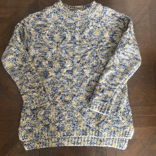 【最安値！】ケーブル編みセーター