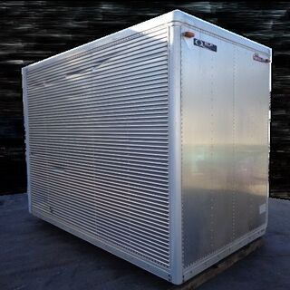 トラックコンテナ 箱 2ｔ 3200x1880x2360 冷凍冷蔵 倉庫 物置 ガレージ ...