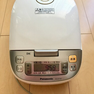 【ご購入者様決定！】Panasonic IHジャー炊飯器(SR-...