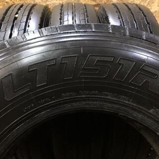 YOKOHAMA LT151R 215/85R16 120/118L LT 12PR 16インチ トラックタイヤ 夏タイヤ 4本 2016年製 バリ溝 (TD458) クレジットカード QR決済可能