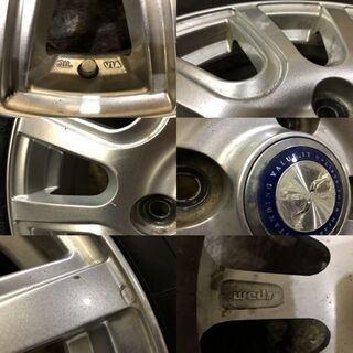 【YOKOHAMA ice GUARD iG30 185/65R15】スタッドレス【Weds JENEIGE 15インチ 5.5J4HPCD100+50】バリ溝 フリード等　(VTY250) クレジットカード QR決済可能